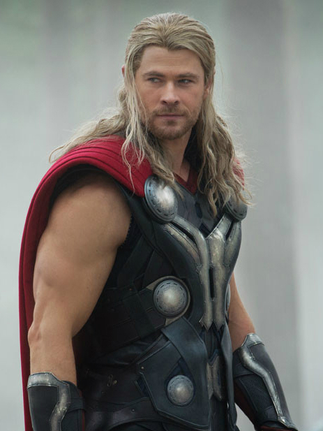 Chris Hemsworth trained for six months to achieve the Thor body