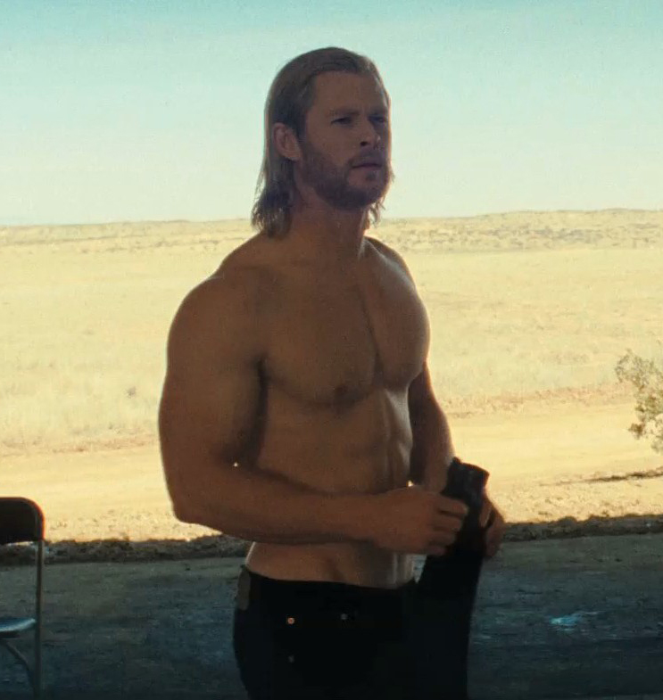 Chris Hemsworth trained for six months to achieve the Thor body